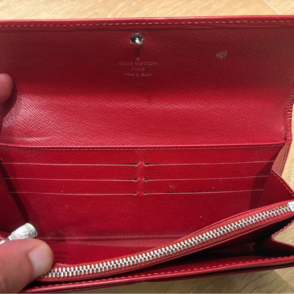 Louis Vuitton Red wallet - Picture 4 of 5